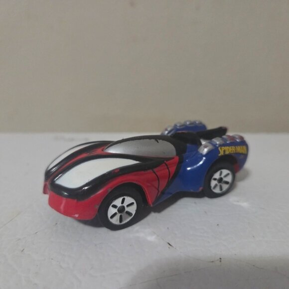None Other - Red Velocidad Spider Man Marvel ©2011 Maisto Diecast Car